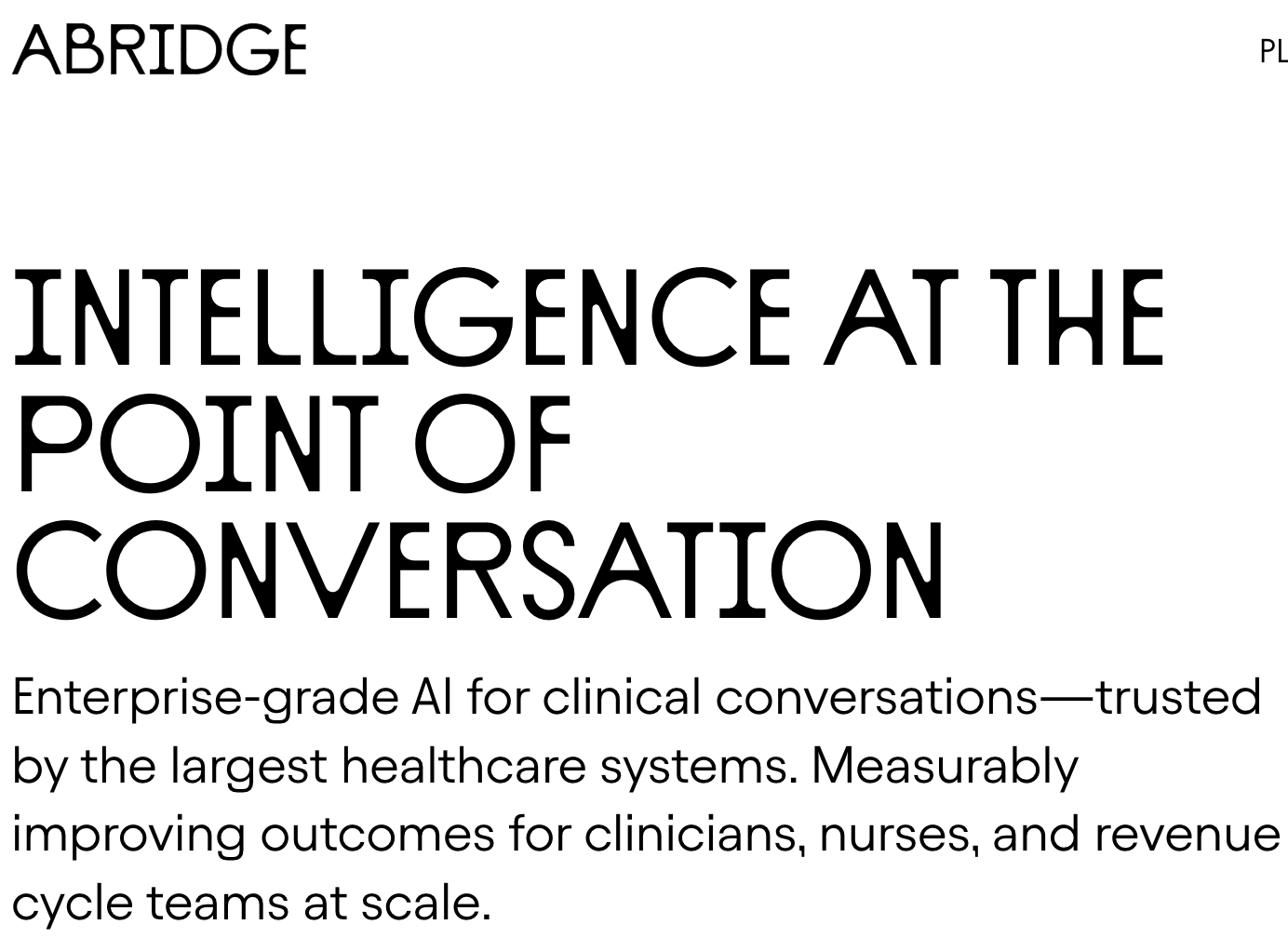 	AI 醫療公司Abridge 完成 3 億美元 E 輪融資，a16z 領投